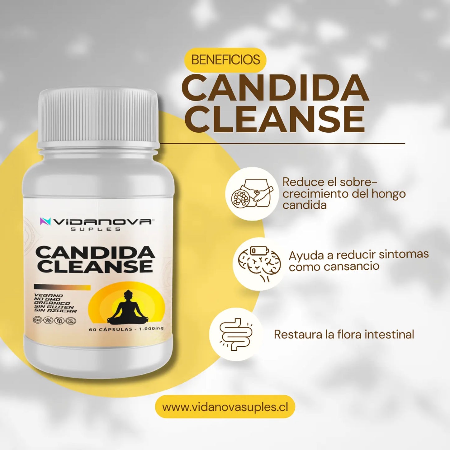 CANDIDA CLEANSE ™ 60 CAPS