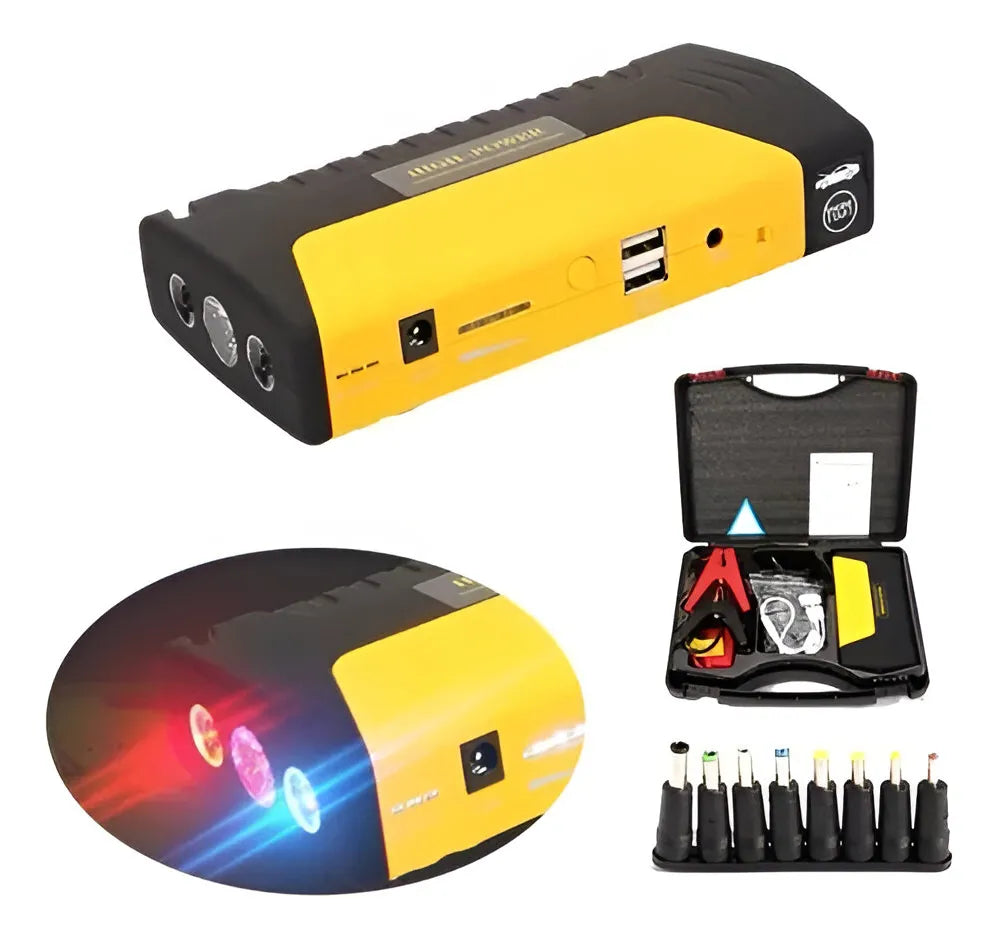 AutoPower PRO™ - Kit de emergencia que arranca tu batería en segundos