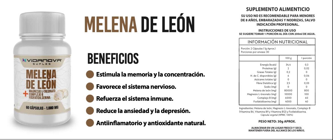 Melena de León Fortificada ™