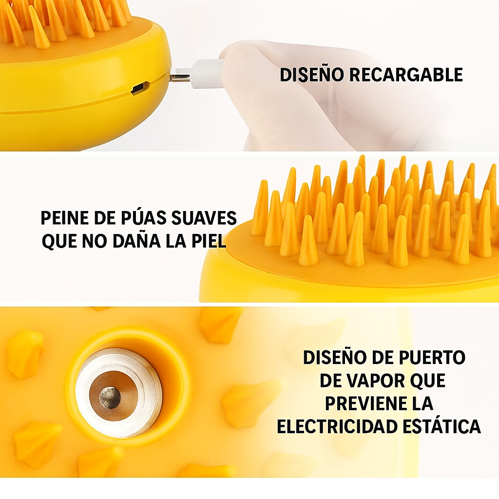 🐾Pelaje Perfecto™ – El cepillado que transforma🐾