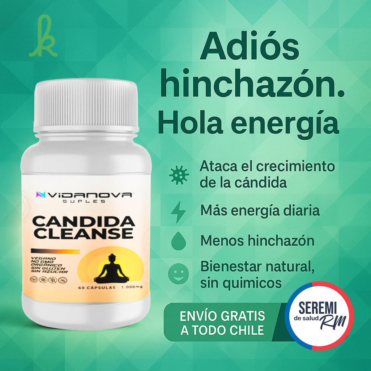 CANDIDA CLEANSE ™ 60 CAPS