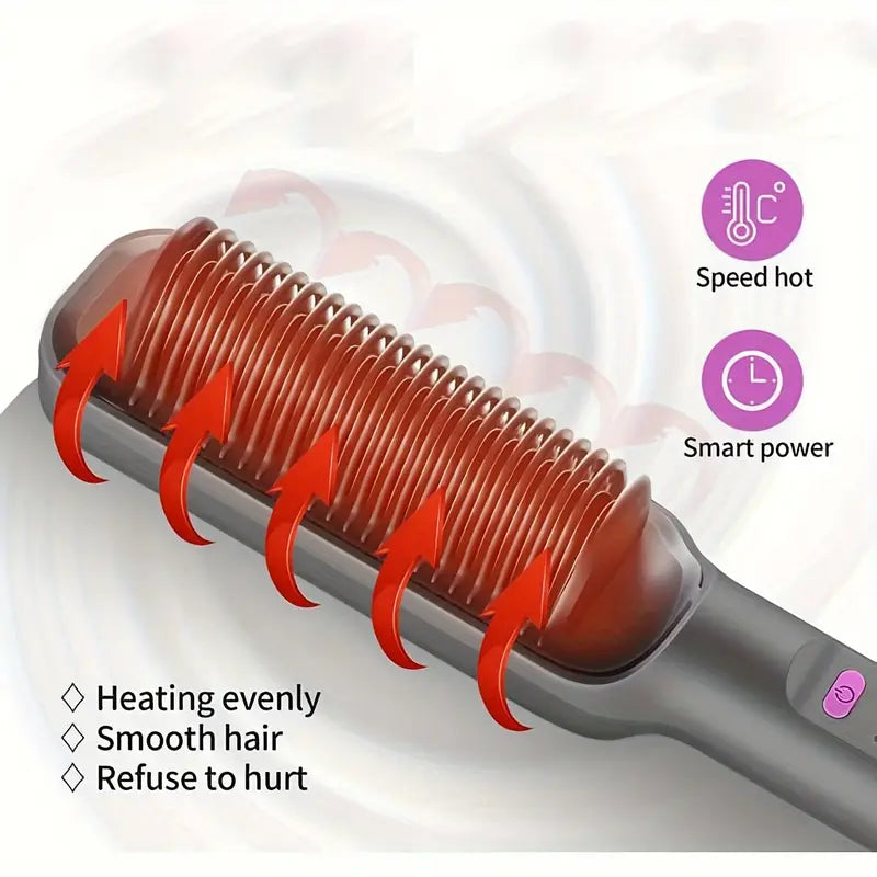 GlowBrush™ - Cepillo Alisador Premium