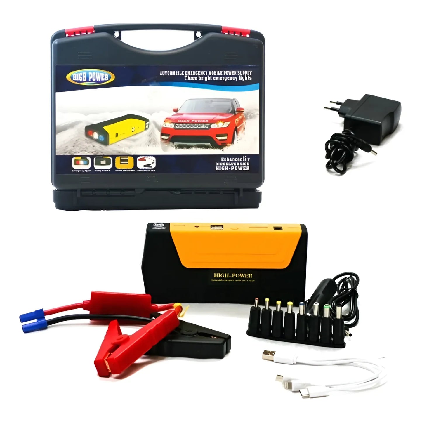 AutoPower PRO™ - Kit de emergencia que arranca tu batería en segundos