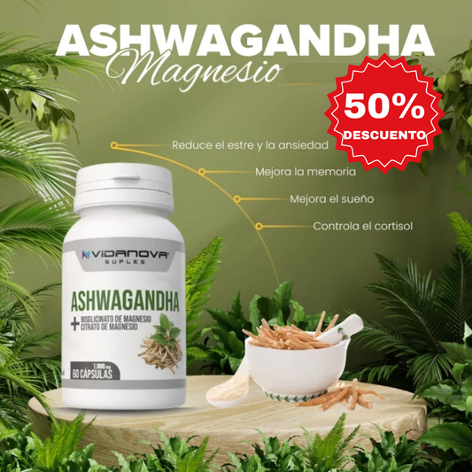 Ashwagandha + Magnesio 60 CAPS ™