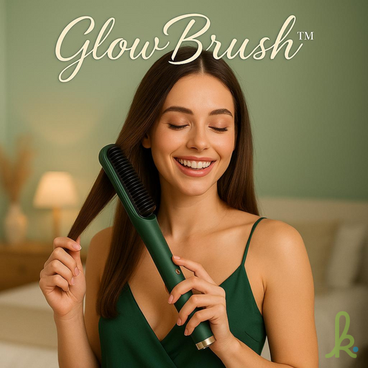 GlowBrush™ - Cepillo Alisador Premium