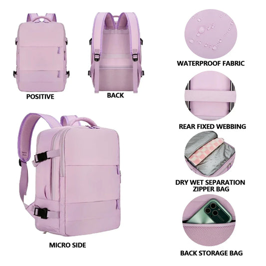 Mochila explorer para viajes, estudio, trabajo