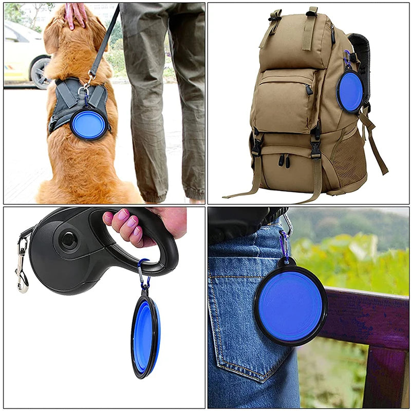 Plato plegable para tu mascota 1 litro