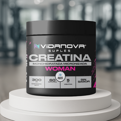 Creatina Mujer Monohidratada 300g